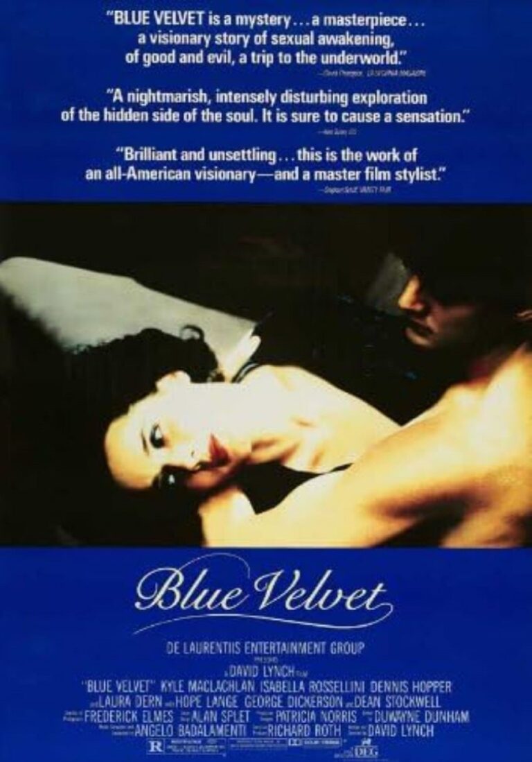 Blue Velvet Movie Poster and Review