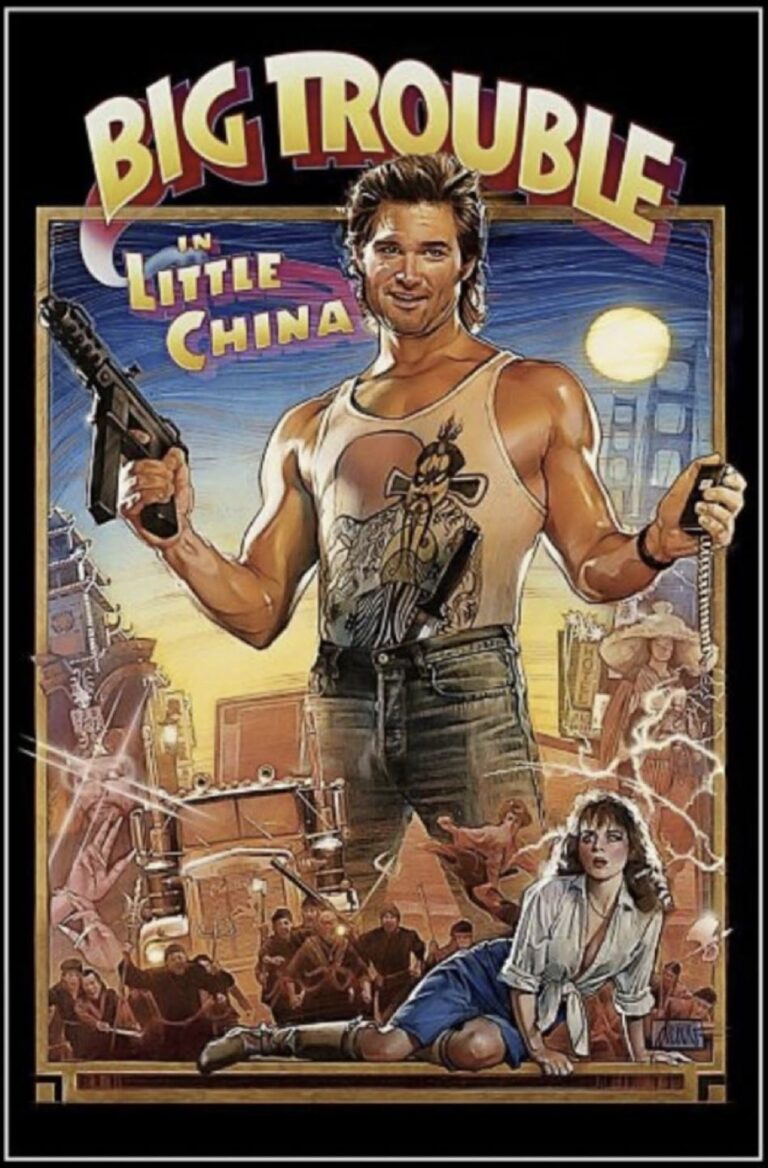 Big Trouble In Little China Movie Review and Poster 1986