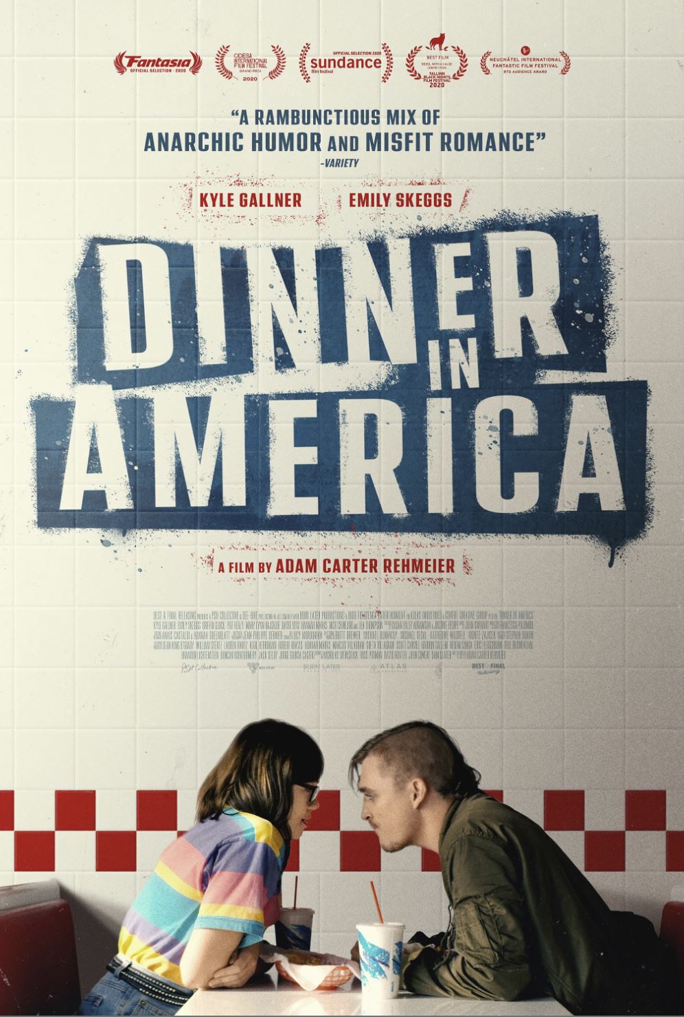 Dinner In America Movie Review and Poster 2020