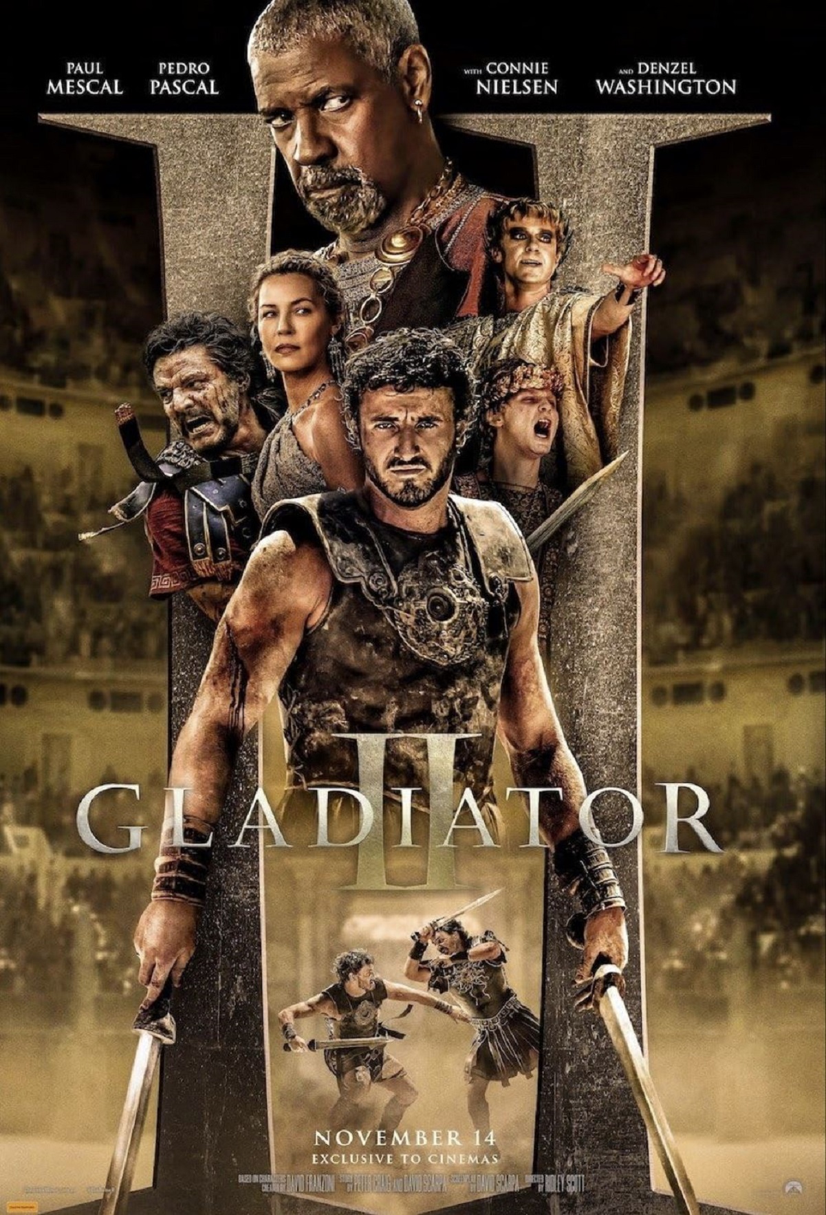 Gladiator II Movie Review and Poster 2024
