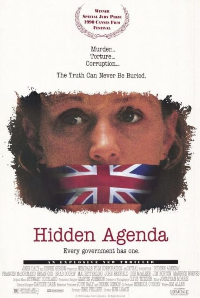 Hidden Agenda Movie Review and Poster 1990