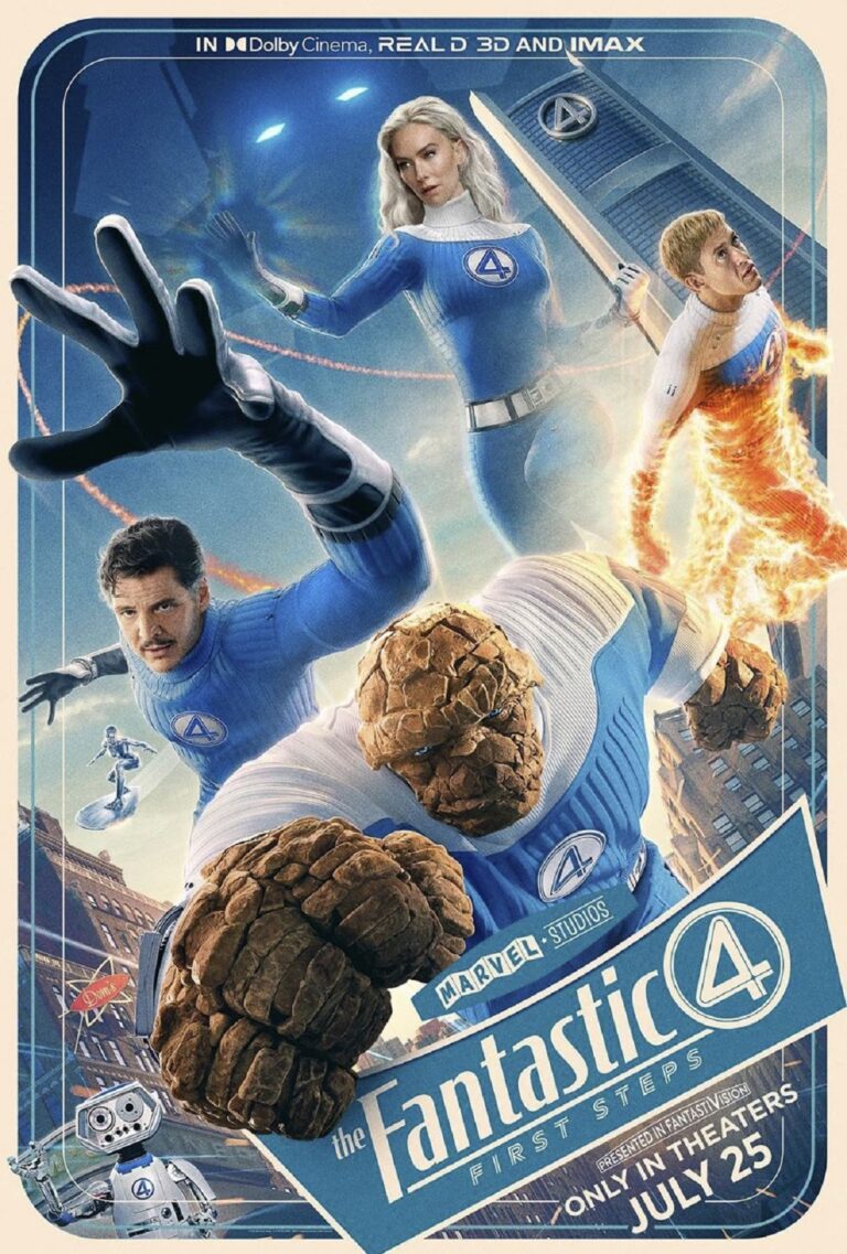 The Fantastic Four: First Steps Movie Review and Poster 2025
