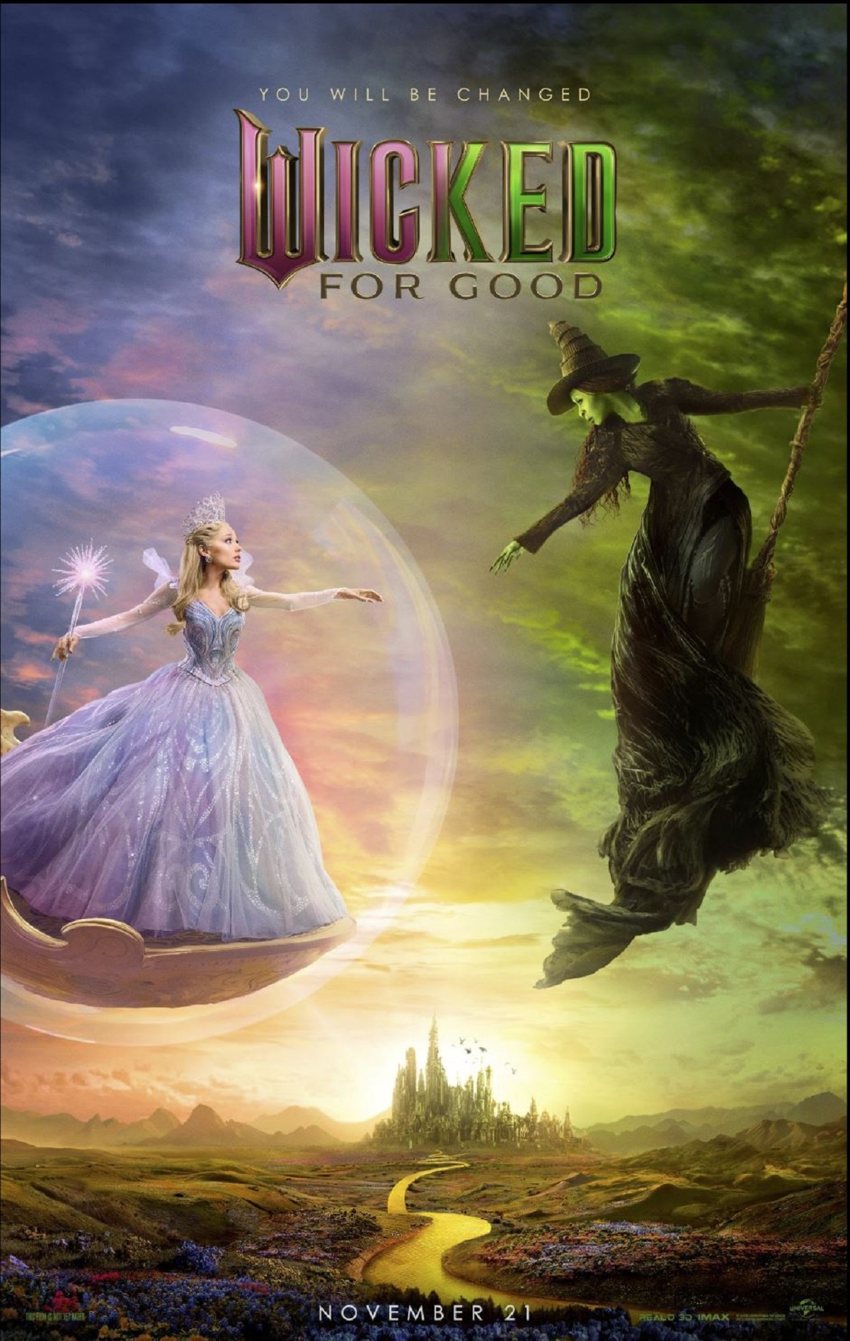 Wicked: For Good Movie Review and Poster 2025