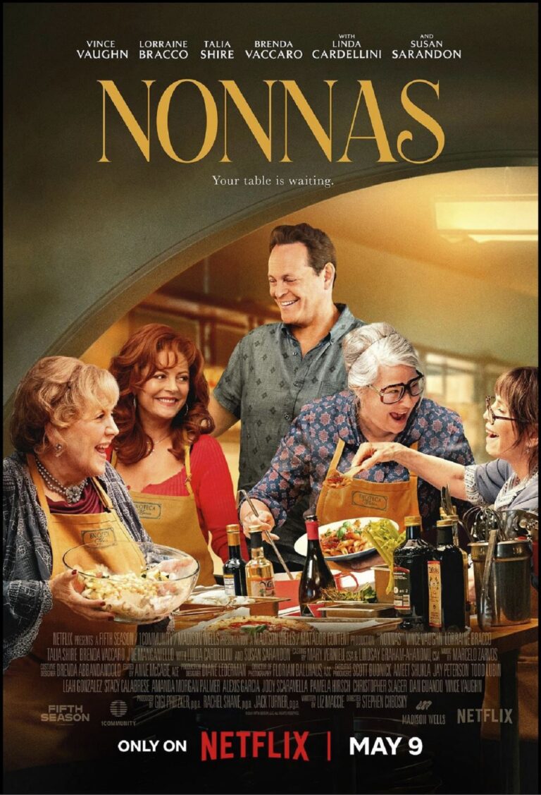 Nonnas Movie Review and Poster 2025