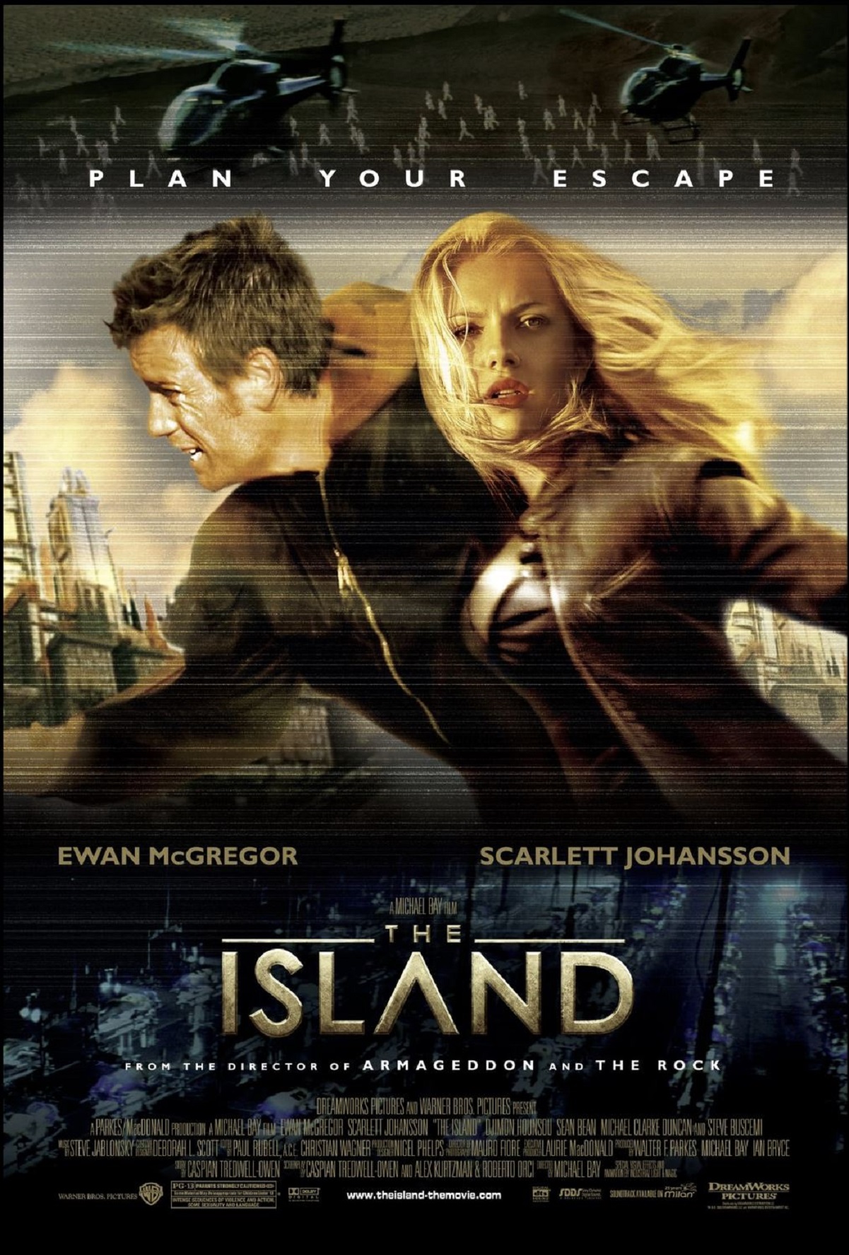 The Island Movie Review and Poster 2005