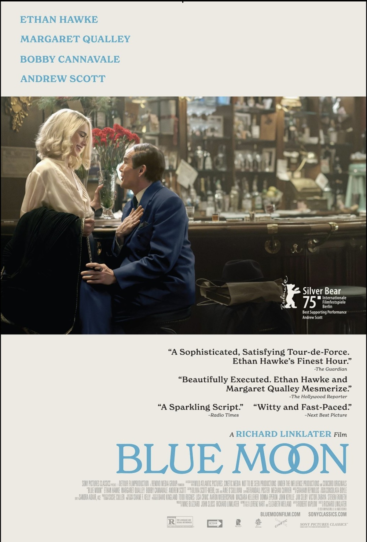 Blue Moon Movie Review and Poster 2025