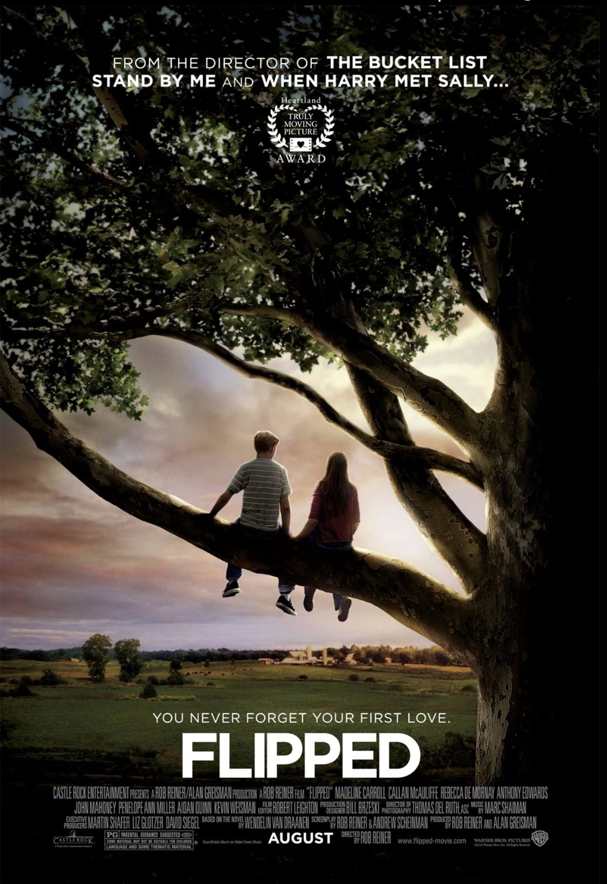 Flipped Movie Review and Poster 2010