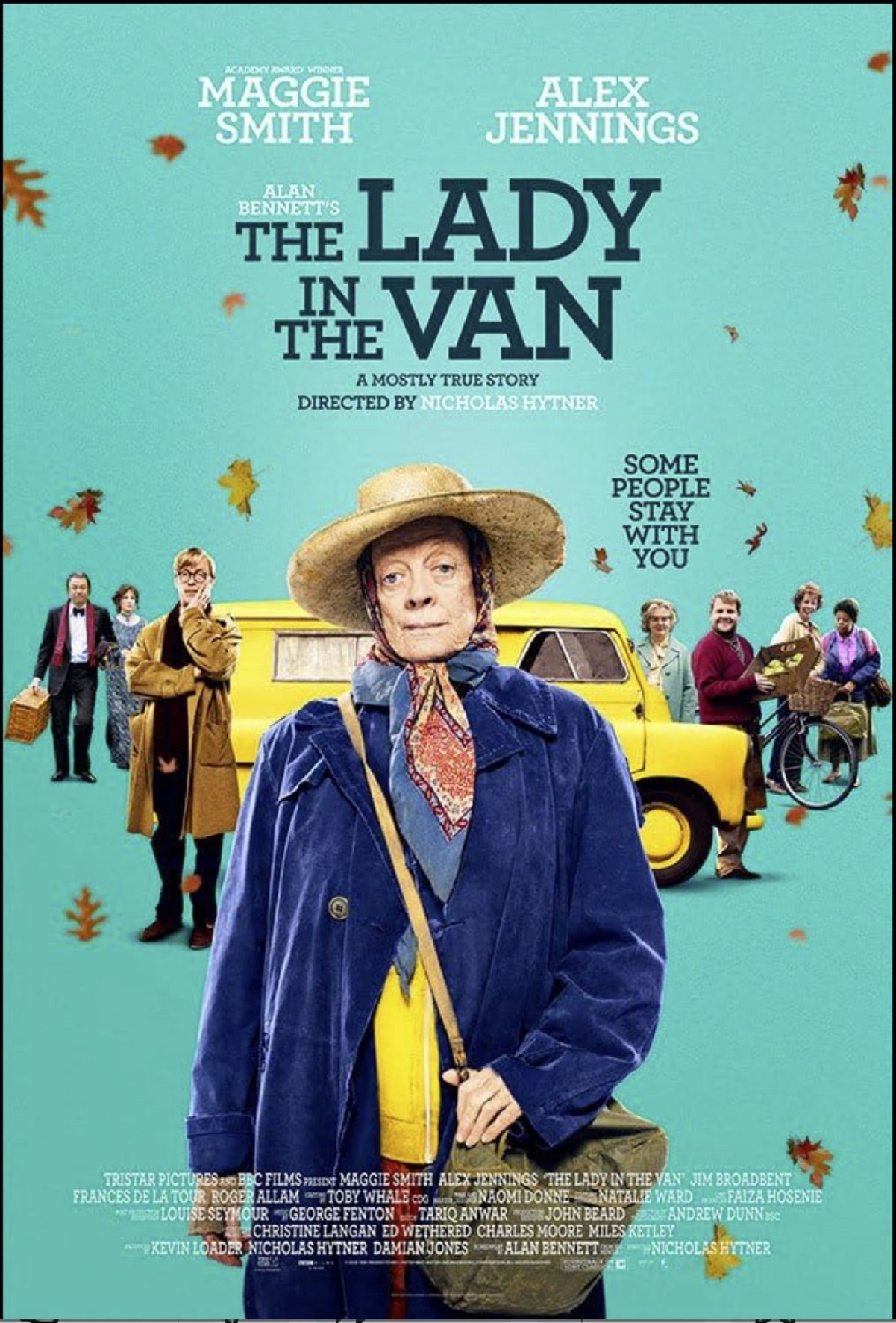 The Lady In The Van Movie Review and Poster 2015