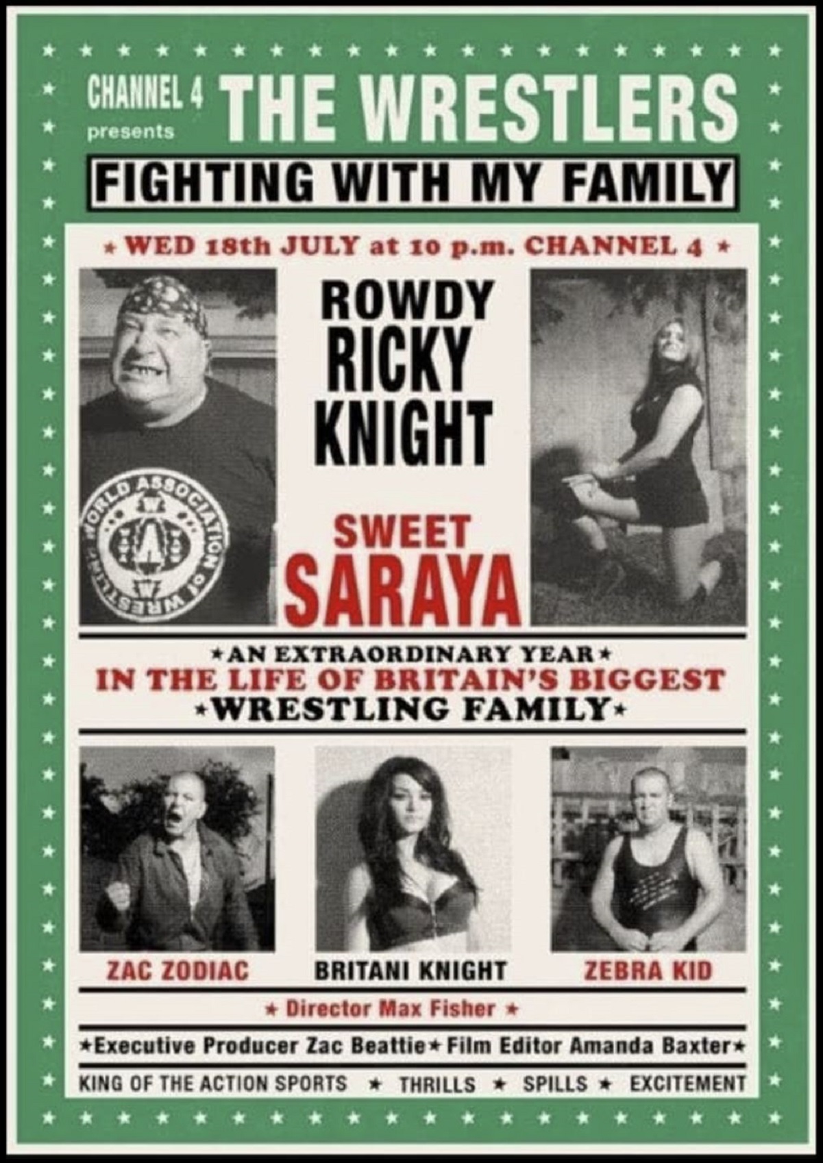 The Wrestlers: Fighting With My Family Movie Review and Poster 2018
