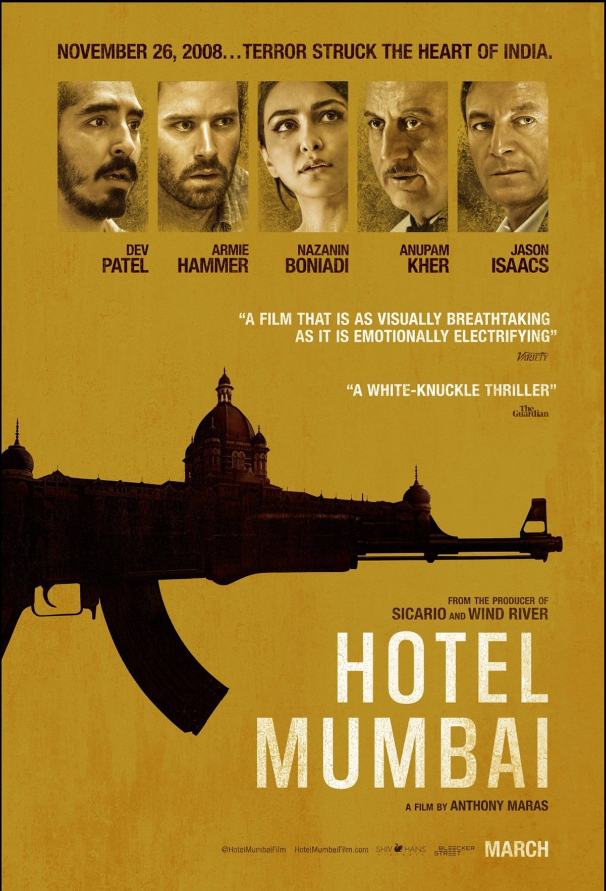 Hotel Mumbai Movie Review and Poster 2018