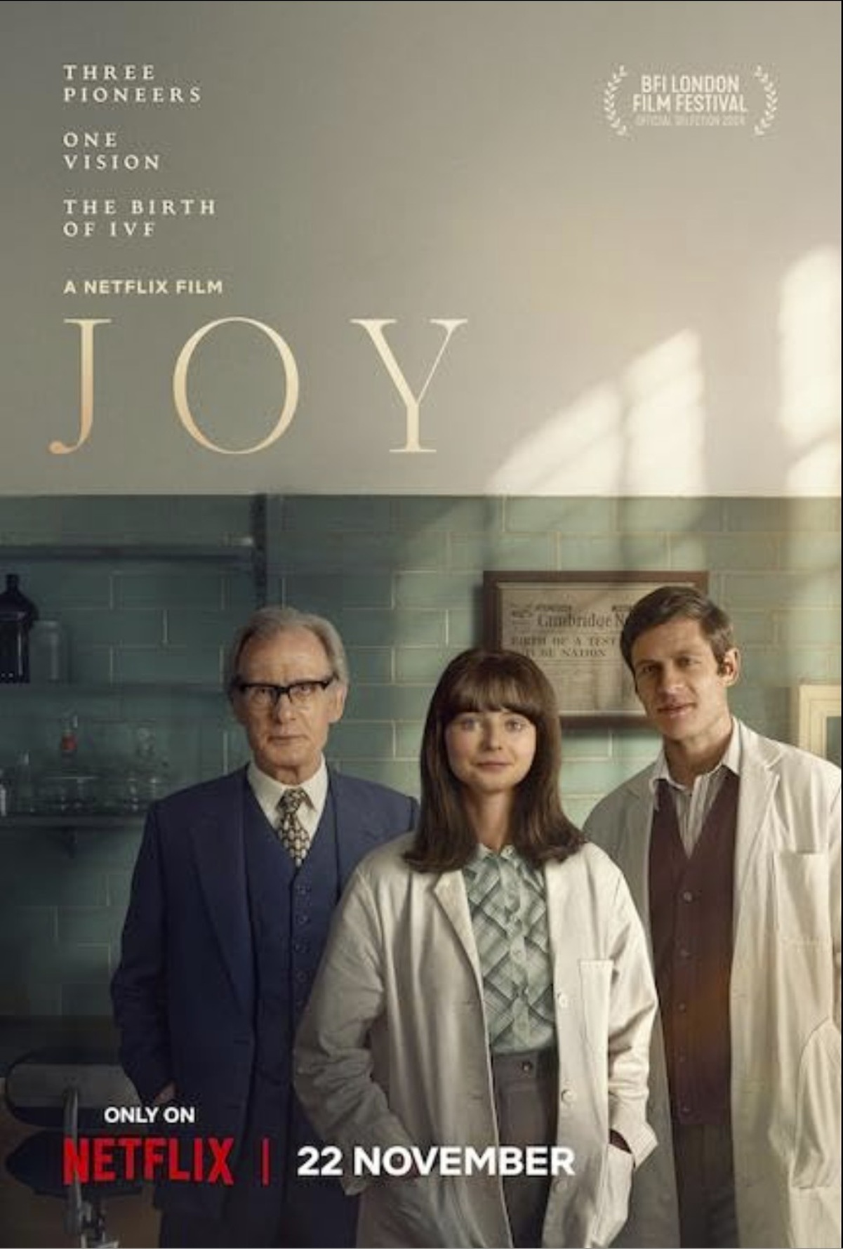 Joy - The Birth Of IVF Movie Review and Poster 2024