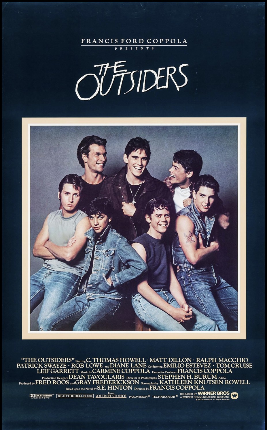 The Outsiders Movie Review and Poster 1983
