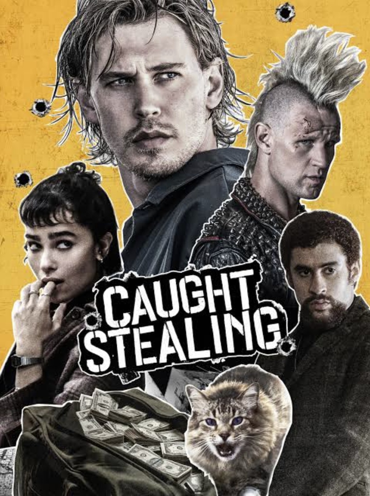 Caught Stealing Movie Review and Poster 2025