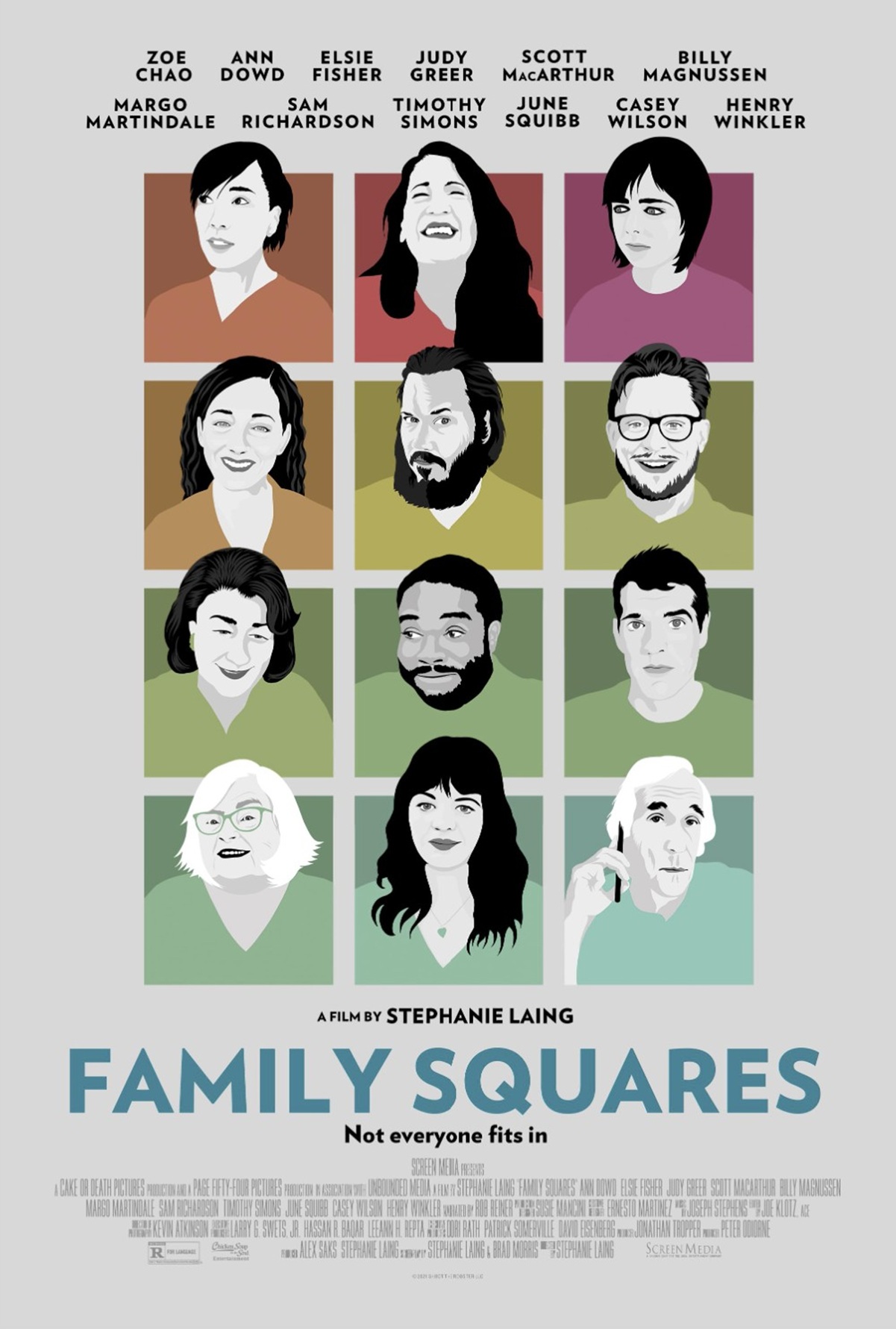 Family Squares Movie Review and Poster 2022