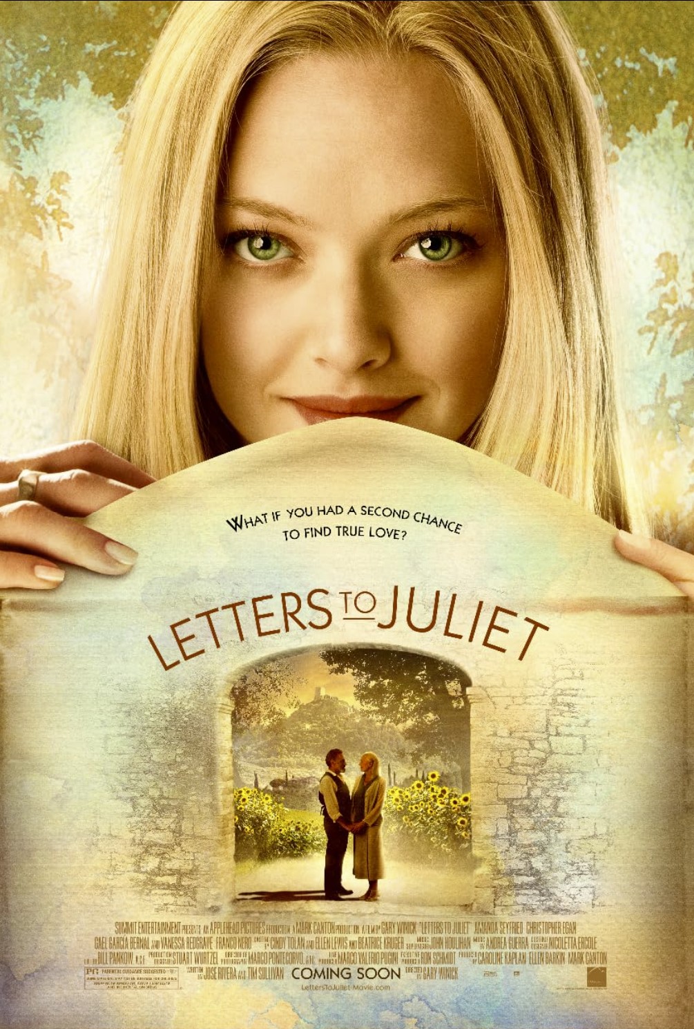 Letters To Juliet Movie Review and Poster 2010