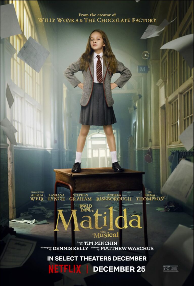 Matilda The Musical Movie Review and Poster 2022