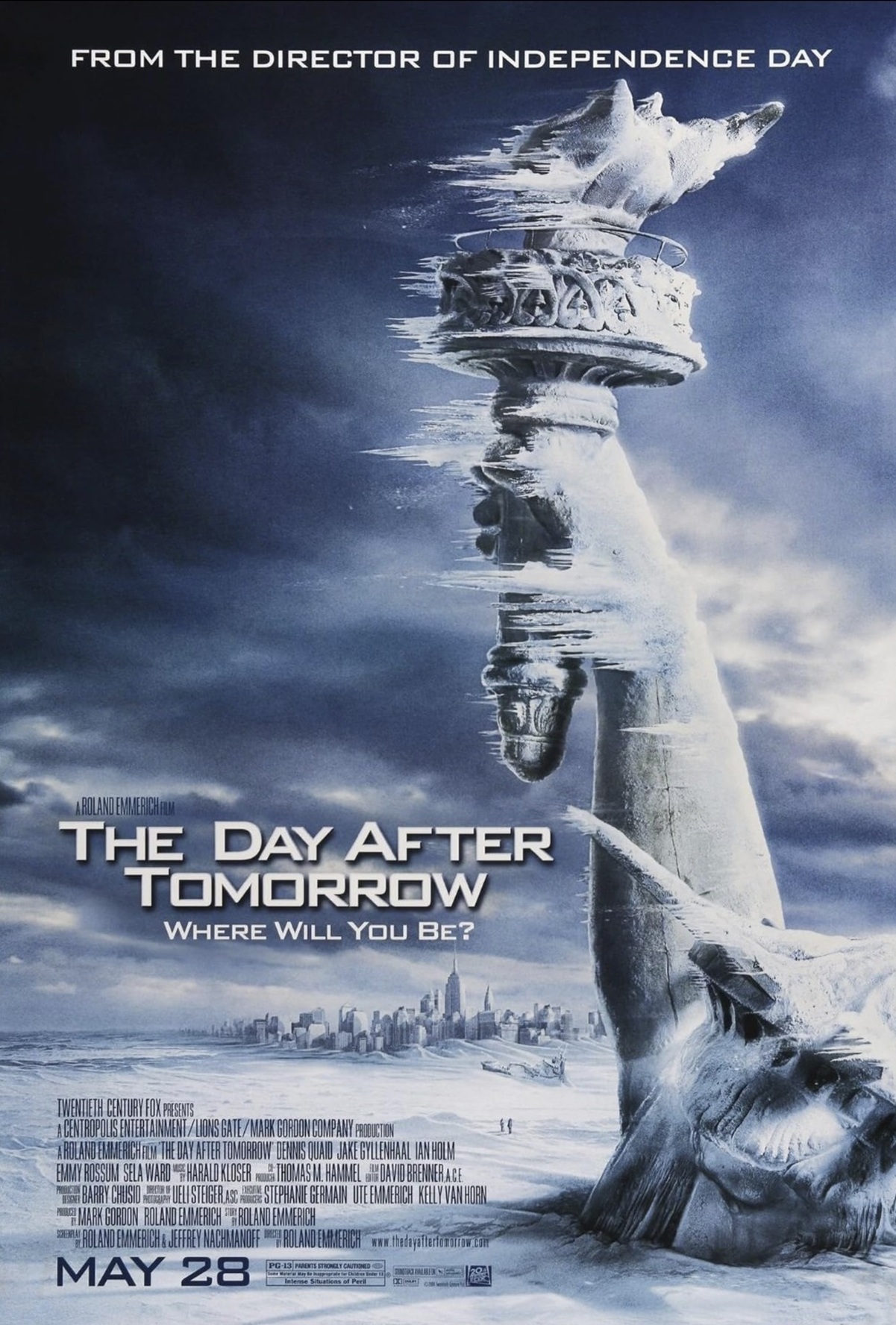 The Day After Tomorrow Movie Review and Poster 2004