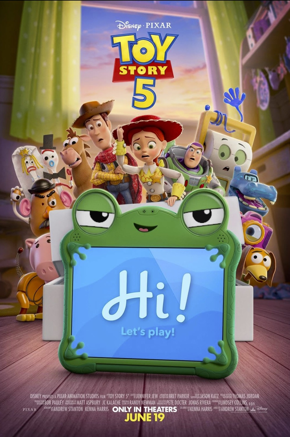 Toy Story 5 Movie Review and Poster 2026