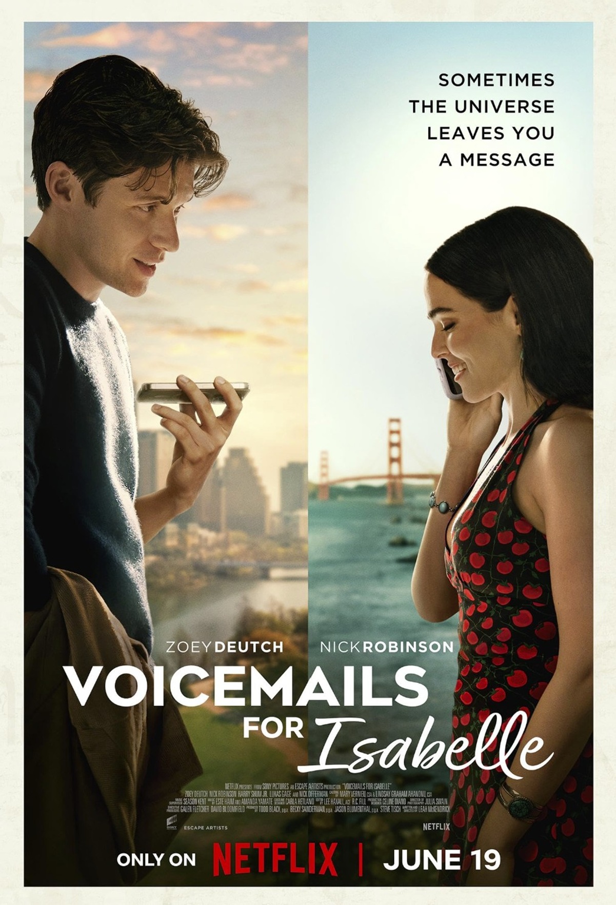 Voicemails For Isabelle Movie Review and Poster 2026